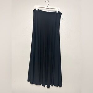 Sympli Classic Black Maxi Skirt
